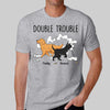 Walking Dog Double Trouble Toilet Paper Personalized Shirt