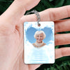 Sky Memorial Remembrance Keepsake Sympathy Gift Photo Inserted Personalized Acrylic Keychain