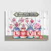 Grandma Garden Love Gift For Grandma Personalized Poster