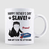 Happy Father‘s Day Gift In Litter Box Cats Personalized Mug