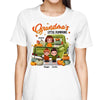 Doll Kids Green Truck Fall Season Personalized Shirt