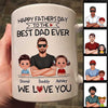 Happy Father‘s Day We Love You Real Man & Doll Kid Personalized Mug