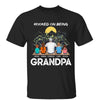 Fishing Dad Grandpa Sketch Personalized Shirt