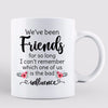 Besties On Beach Best Friend Forever Personalized Mug