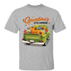 Fall Season Green Truck Grandma Personalized Shirt