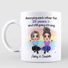 Annoying Each Other LGBT Couple Anniversary Gift Personalized Mug