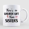 No Greater Gift Than Besties Sisters Best Friend Caricature Personalized Mug