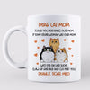 Dear Cat Mom Fluffy Cats Mother‘s Day Gift Personalized Mug