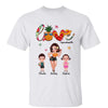 LOVE Grandma Life Summer Grandma And Kids Personalized Shirt