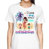 Summer I Love Being A Grandma Mom Auntie Pretty Woman Personalized Shirt