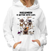 Halloween Cat Tree Fluffy Cat Personalized Shirt