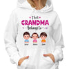 This Grandma Mom Auntie Belongs To Doll Kids Personalized Shirt