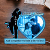 Couple Together We Built A Life We Love Photo Personalized Custom Shape Photo Light Box