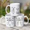 Dogs Ruff Dad Personalized Mug