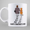 Happy Pawther‘s Day Dog Dad Personalized Mug