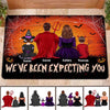 We‘ve Been Expecting You Family Halloween Personalized Doormat