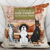 This Is My Couch Fall Season Dogs Personalized Pillow (Insert Included)