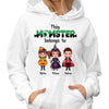 Momster Dadcula Halloween Doll Kids Personalized Shirt (Sold Individually)