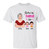 Rockin‘ The Grandma Mom Life Pretty Woman Pink Personalized Shirt