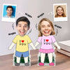 Custom Face Photo Funny Gift For Him Gift For Her Couple Personalized Acrylic Wiggle Stand