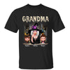 Grandma Grandkids Halloween Background Personalized Shirt