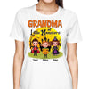 Halloween Grandma Mom Dad Grandpa Auntie Uncle Of Little Monsters Doll Kids Personalized Shirt