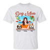 Dog Mom Pretty Cocktail Woman Summer Beach Personalized Shirt