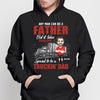 Trucking Dad Caricature Personalized Shirt