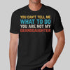 Not My Granddaughter Grandpa Funny Father‘s Day Gift Shirt