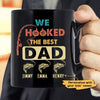 We Hooked The Best Dad Personalized Coffee Mug