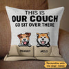 This Is My Couch Dog Personalized Dog Pillow (Insert Included)