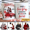 Couple Valentine Car And Tree Gift For Him For Her Personalized Mug