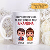 Happy Mother‘s Day Mom Grandma Doll Kids Personalized Mug