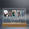 Daddy To Us You Are The World Photo Personalized LED Night Light