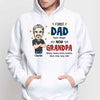 First Dad Now Grandpa Cartoon Caricature Personalized Shirt