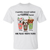 Dog Mom Cappuccino Coffee Lover Personalized Shirt