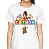 Cat Mom And Cats Funny Personalized Shirt