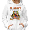 Grandma‘s Little Pumpkin Doll Kids Fall Season Personalized Shirt