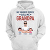 Favorite People Call Me Grandpa Real Man Personalized Shirt