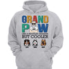 Grandpaw Old Man Gift For Dog Lover Personalized Hoodie Sweatshirt