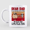 Dear Dad From Your Swimming Champion Personalized Mug