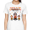 Grandma‘s Little Pumpkins Doll Kids Fall Season Halloween Personalized Shirt