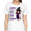 Halloween Legend Wife Mom Pretty Grandma Personalized Shirt