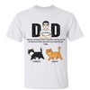 Dear Cat Dad Gift For Men Cat Lover Personalized Shirt