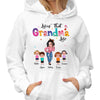 Living That Grandma Life Pretty Girl Gift For Grandma Personalized Shirt