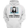 Cats Are From Tech Support Personalized Hoodie Sweatshirt