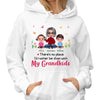 No Place Rather Be Than With Grandkids Doll Personalized Hoodie Sweatshirt