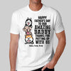 Thanks For Putting Up With Us Dog Dad Personalized Shirt