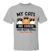 My Cats Cooler Than People Personalized Shirt