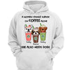 Dog Mom Cappuccino Coffee Lover Personalized Shirt